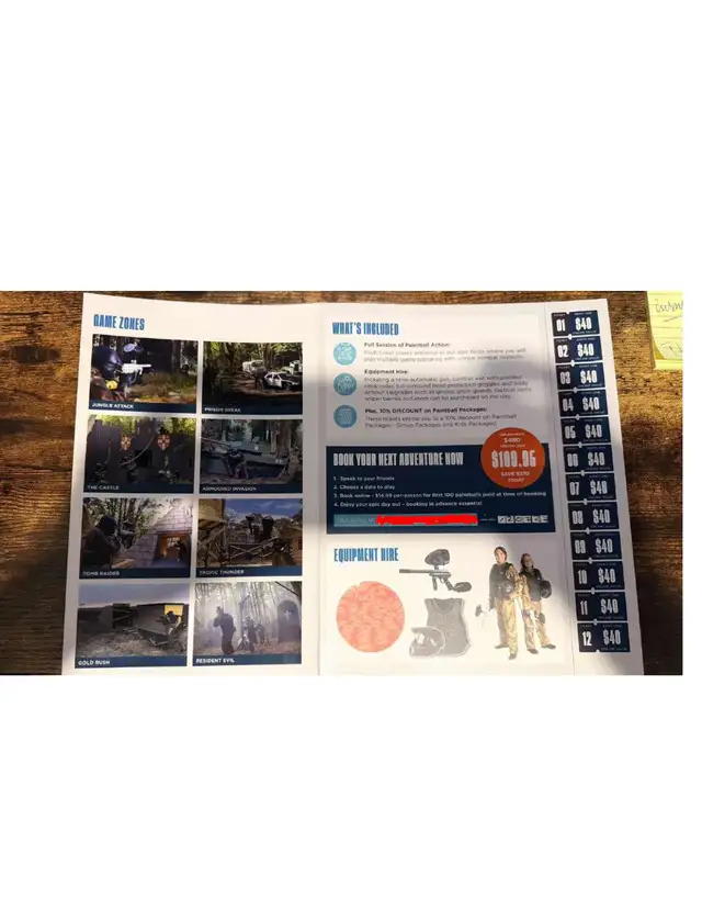 Optimum Paintball Adventure Package for sale
