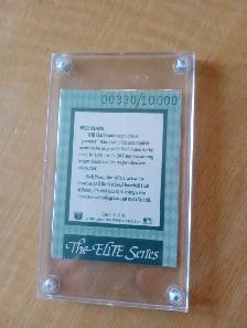Carte Baseball Will Clark Leaf 91 Elite 00330/10,000 (120726-800 - Photo 2