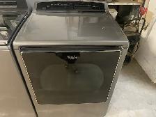 Laveuse sécheuse top load grise grande capacité Whirlpool - Photo 5