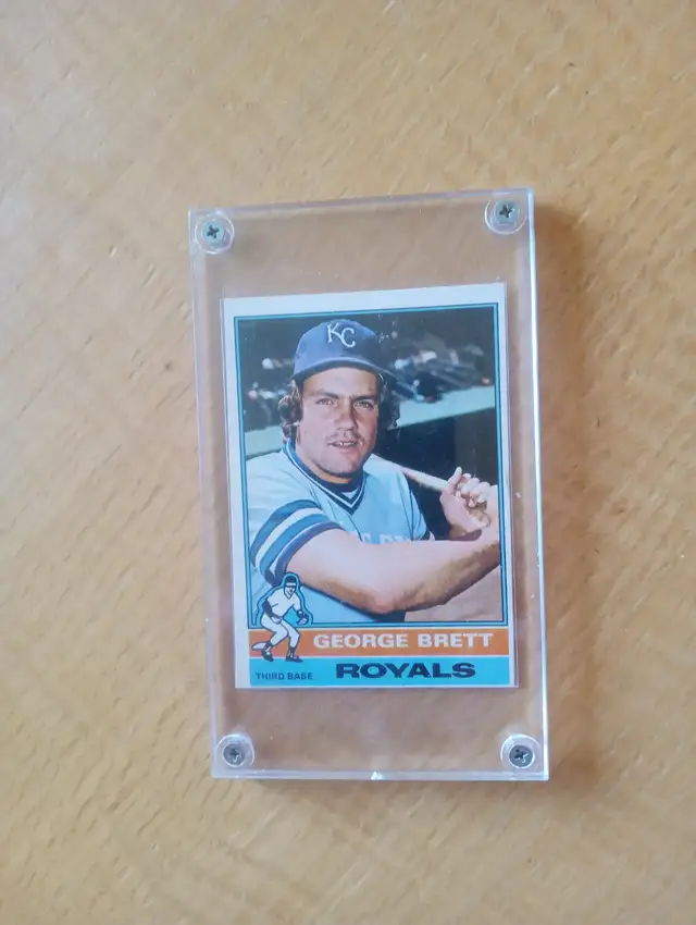 Carte Baseball George Brett 2eANNÉE 19 O-Pee-Chee1976 120726-361