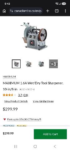 Maximum 10' wet/dry sharpener polisher - Photo 3