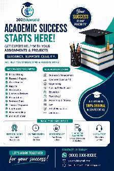 Expert Academic Support Assignments, Projects & Coursework |