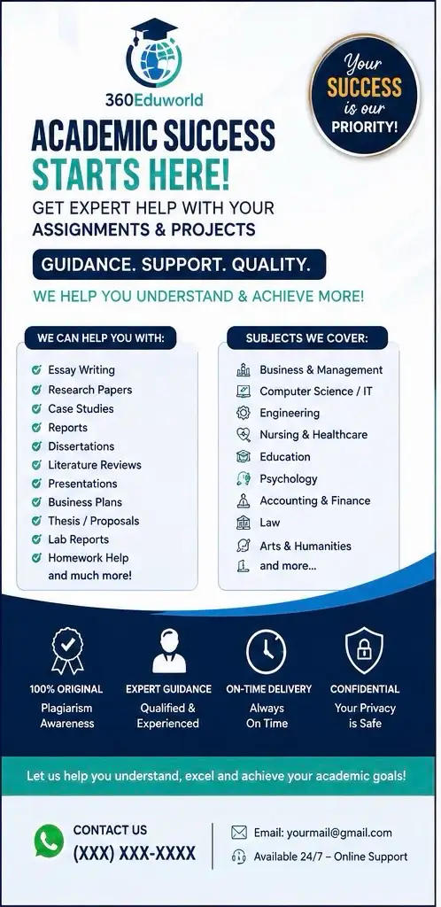 Academic Tutors | Assignment & Project Guidance | 360Eduworld