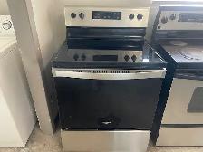 Cuisinière stainless vitrocéramique Whirlpool