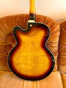 Ibanez AF155-AYS Artstar SemiAcoustic Guitar, CASE, Excellent! - Photo 4