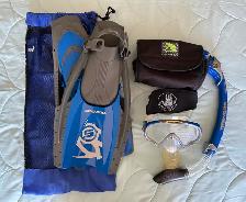 Sea Doo Snorkel Mask and Fins Sets x 2 - Photo 2