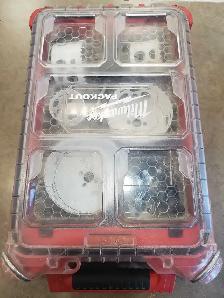 Milwaukee packout hole set