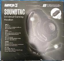BNIB Armor3 Soundtac Multiplatform Gaming Headset Black - Photo 3