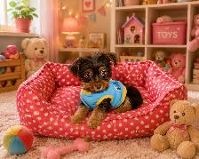 Chiot Yorkshire Terrier brown