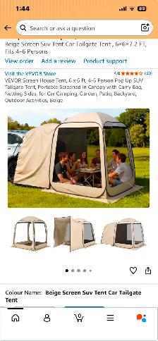 pop up car tent