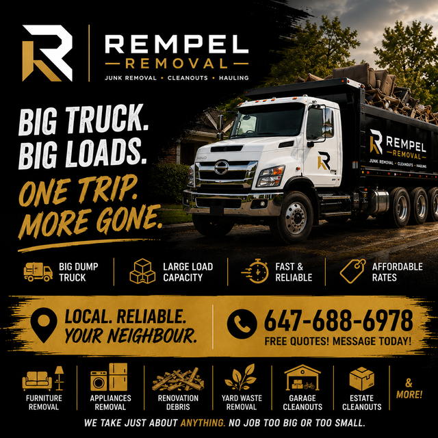 Rempel Removal | Junk Removal Saskatoon