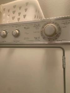 stacking washer dryer for free