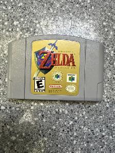 N64 Zelda Ocarina Of Time Players Choice CIB Condition - Photo 5
