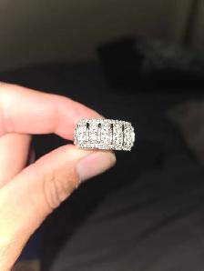 Diamond Lab Made Ring For Sale - Photo 3