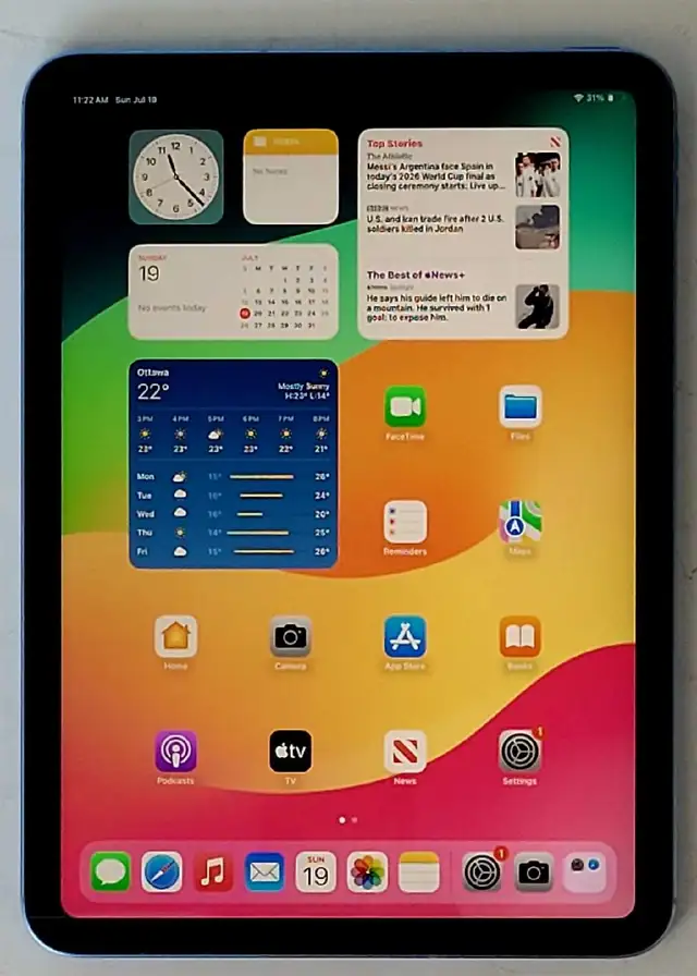 64GB 10th Gen Apple IPad LTE (32229997)