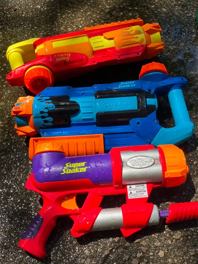 Super Soaker – Qty 3 for $20