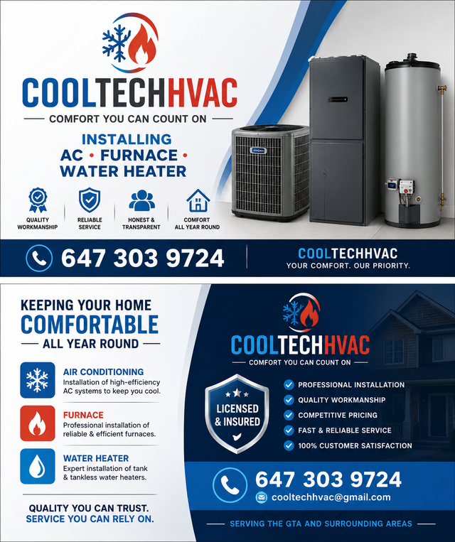 CoolTech HVAC | Heating & Cooling Services Need a new AC or f