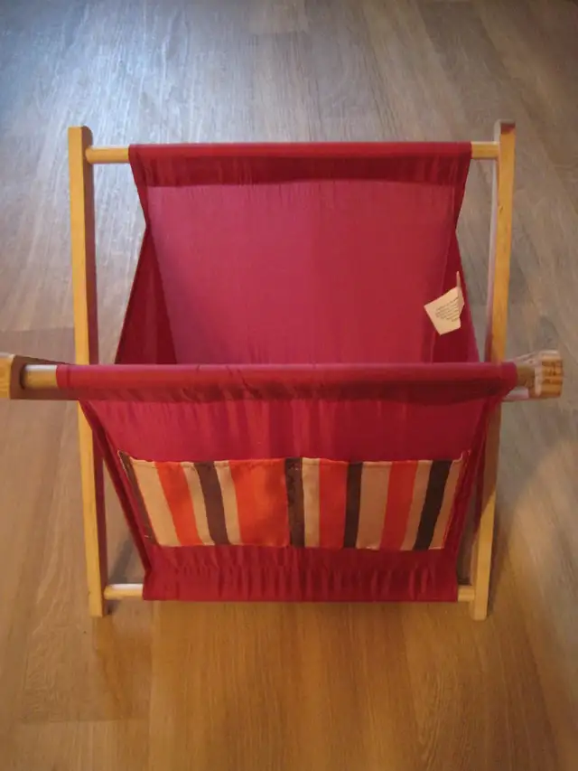 PORTE REVUE MATERIEL ET BOIS NEUF POCHETTE CE PLIE