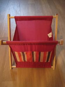 PORTE REVUE MATERIEL ET BOIS NEUF POCHETTE CE PLIE