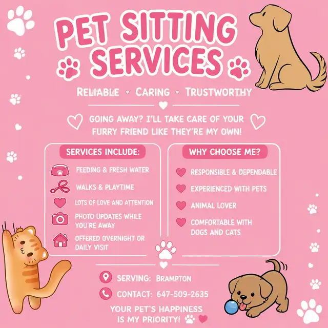 petsitting