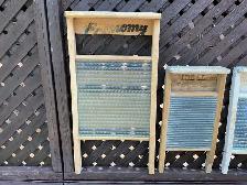 Set of 3 Antique Economy, Ideal & Pearl Washboards ! - Photo 2