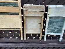 Set of 3 Antique Economy, Ideal & Pearl Washboards ! - Photo 7