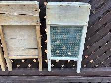 Set of 3 Antique Economy, Ideal & Pearl Washboards ! - Photo 8