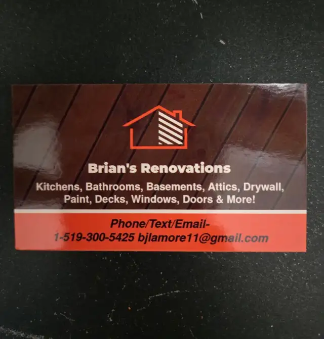 Brian’s Renovations - Windsor