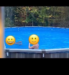 Above-Ground Pool for Sale – Great Condition!27 ft Round - Photo 2