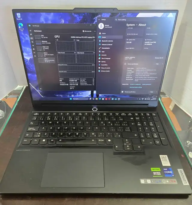 LENOVO LEGION 7I '16' WITH CHARGER