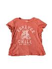Old Navy Girls 'Forever Chill' Bear Graphic T-Shirt – Size 6-7 (