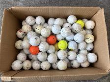 100 used golf balls good for practice or the cottage