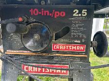 10" CRAFTSMAN TABLE SAW - Photo 4