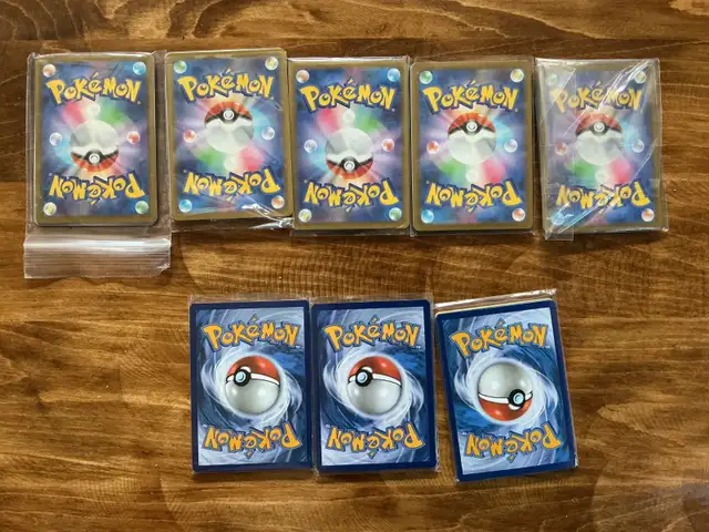 8 Unopened packages of POKÉMON Cards - Japanese & English !