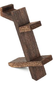 2-Tier Game Wooden Controller Holder & Headset Stand - Photo 3