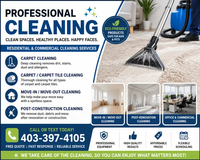 Home cleaning services
