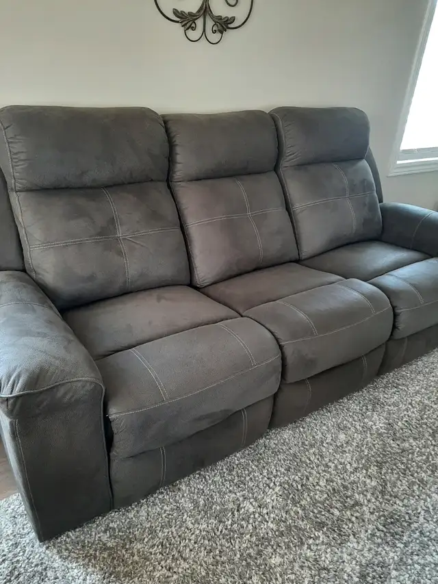 Reclining Couch And Loveseat Set