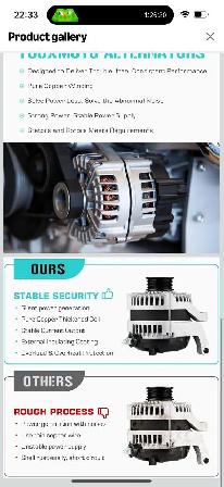 Youxmoto Alternator 3.7L – Jeep Liberty & Dodge Nitro - Photo 4