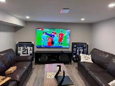 $59 ..SAME DAY TV MOUNTING - CURTAIN ROD - HANDYMAN 437-423-6450