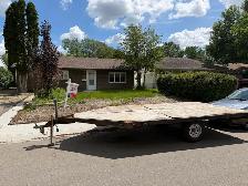 flat deck trailer