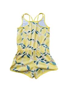 George Girls Lemon Print Summer Romper | Size XLG (14–16) - Photo 3