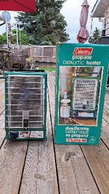 Vintage Coleman catalytic propane heater - Photo 4