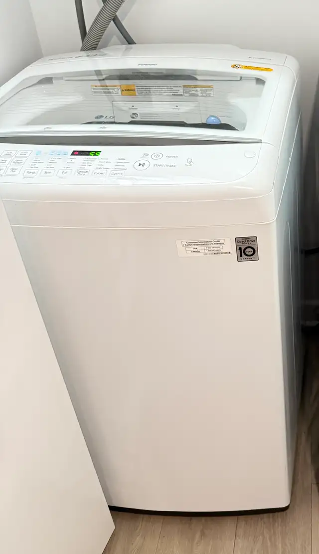 Machine à laver LG  – Performance, technologie et fiabilité