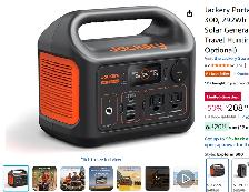 Jackery Portable Power Station Explorer 300, 292Wh Backup... - Photo 2