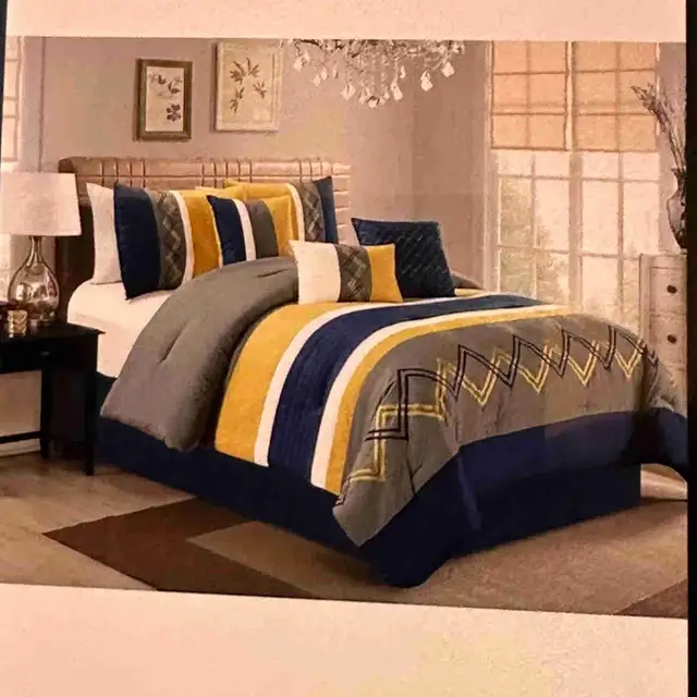 douillette de grand lit king décoratif