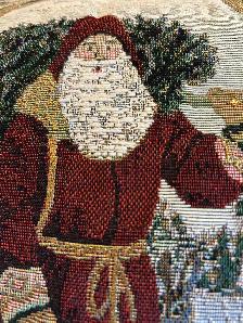 Christmas Tapestry throw pillows. Set of Three - Photo 4