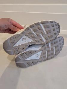 Nike Air Huarache Run Phantom/LT Iron Ore-White Women's Size 7 - Photo 8
