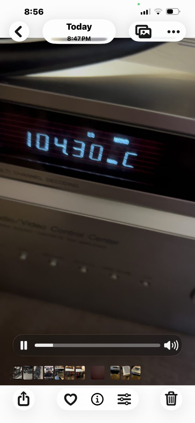 Sony stereo receiver and two Panasonic speakers old school