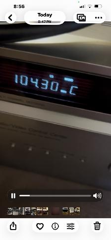 Sony stereo receiver and two Panasonic speakers old school