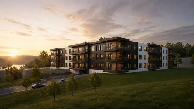 Appartement neuf à louer Le Mirador | Vue sur le Saguenay